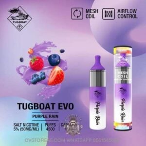 Tugboat Evo - Purple Rain 4500 Puffs 50mg