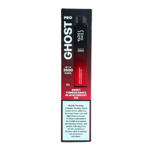 Vapes Bars Ghost PRO Sweet Pomegranate Blackcurrant Ice 3500 Puffs 20mg