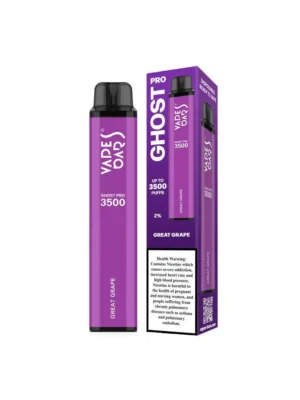 Vapes Bars Ghost PRO Great Grape 3500 Puffs 20mg