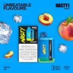 Nasty Bar 8500 Puffs 20mg Peach Ice