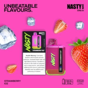 Nasty Bar 8500 Puffs 20mg Strawberry Ice