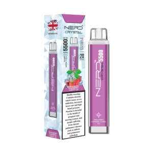 NERD Crystal 5500 puffs Strawberry Raspberry Cherry Ice 2%