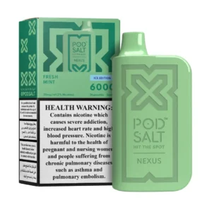 Podsalt Nexus Fresh Mint 6000 puffs 2%