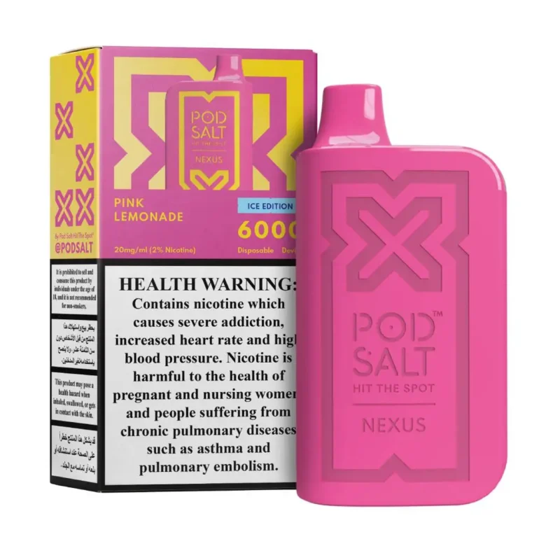Podsalt Nexus Pink Lemonade 6000 puffs 2%