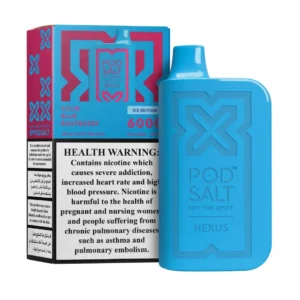 Podsalt Nexus Sour Blue Raspberry 6000 puffs 2%