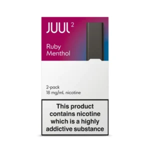 Juul2 Ruby Menthol Pods 18mg