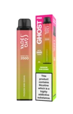 Vapes Bars Ghost PRO Passion Kiwi Guava 3500 Puffs 20mg