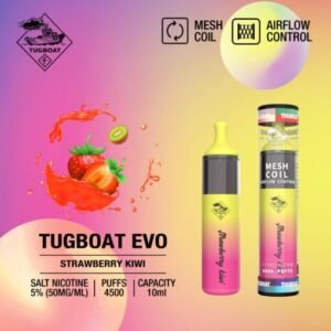 Tugboat Evo - Strawberry Kiwi 4500 Puffs 50mg