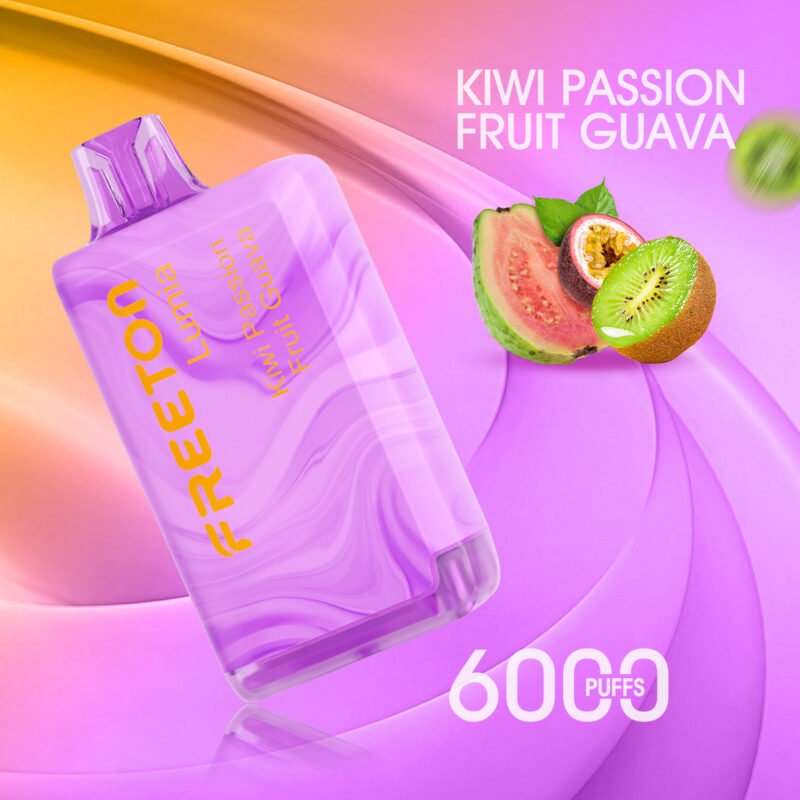 FREETON LUMIA Kiwi Passion Fruit Guava 6000 Puffs 50mg