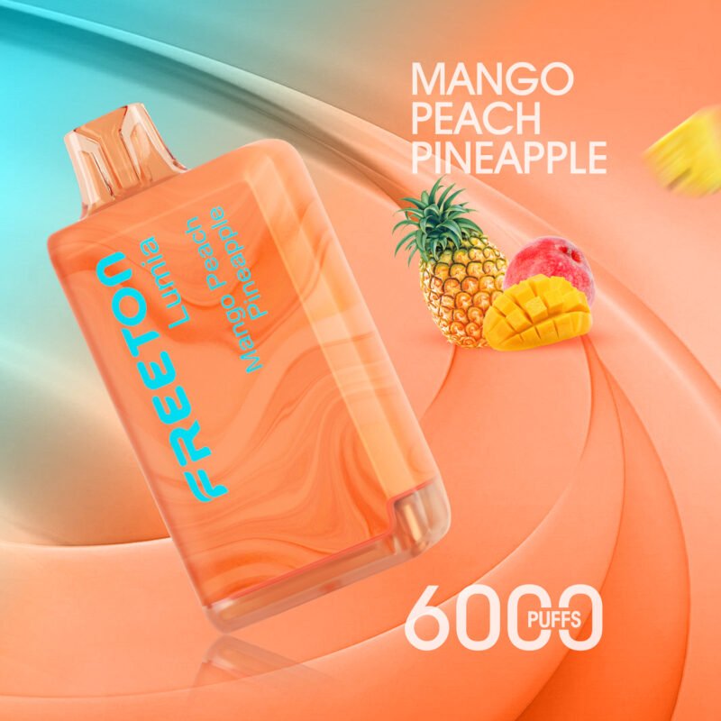 FREETON LUMIA Mango Peach Pineapple 6000 Puffs 50mg