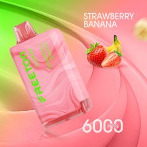 FREETON LUMIA Strawberry Banana 6000 Puffs 50mg