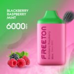 FREETON STARRY Blackberry Raspberry Mint 6000 Puffs 50mg