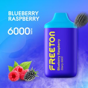 FREETON STARRY Blueberry Raspberry 6000 Puffs 50mg