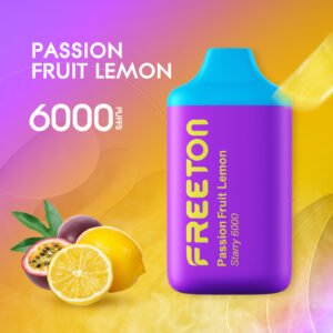 FREETON STARRY Passion Fruit Lemon 6000 Puffs 50mg