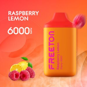 FREETON STARRY Raspberry Lemon 6000 Puffs 50mg
