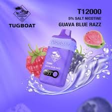 Tugboat T12000 Guava Blue Razz 50mg