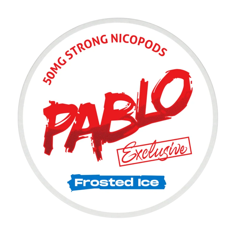 PABLO Exclusive Frosted Ice 50mg Pouches 30mg/pouch