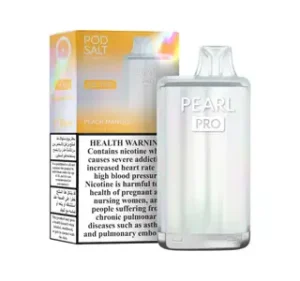 Pod Salt Pearl Pro 10K Puffs Peach Mango 20mg
