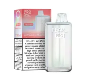 Pod Salt Pearl Pro 10K Puffs Watermelon Strawberry 20mg
