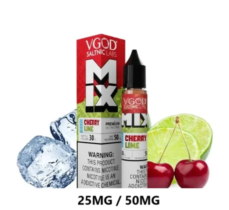 VGOD Mix Iced Cherry Lime 25mg 30ml