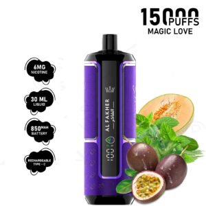 Al Fakher Crown Bar Hypermax 15000 puffs Magic Love 6mg