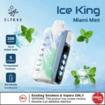 ELF BAR Ice King Miami mint  30k Puffs 50mg