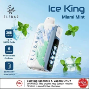 ELF BAR Ice King Miami mint  30k Puffs 50mg