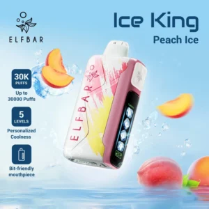 ELFBAR Ice King peach ice 30k Puffs 50mg