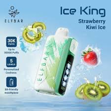 ELFBAR Ice King strawberry kiwi ice 30k Puffs 50mg