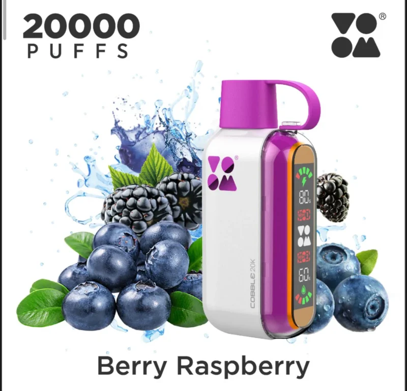 VOOM Cobble 20000 Puffs Berry Raspberry 5%