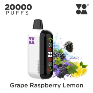 VOOM Cobble 20000 Puffs Grape Raspberry Lemon 5%