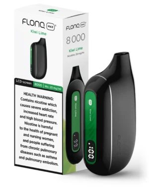Flonq Max S 8000 Puffs Kiwi Lime 20mg