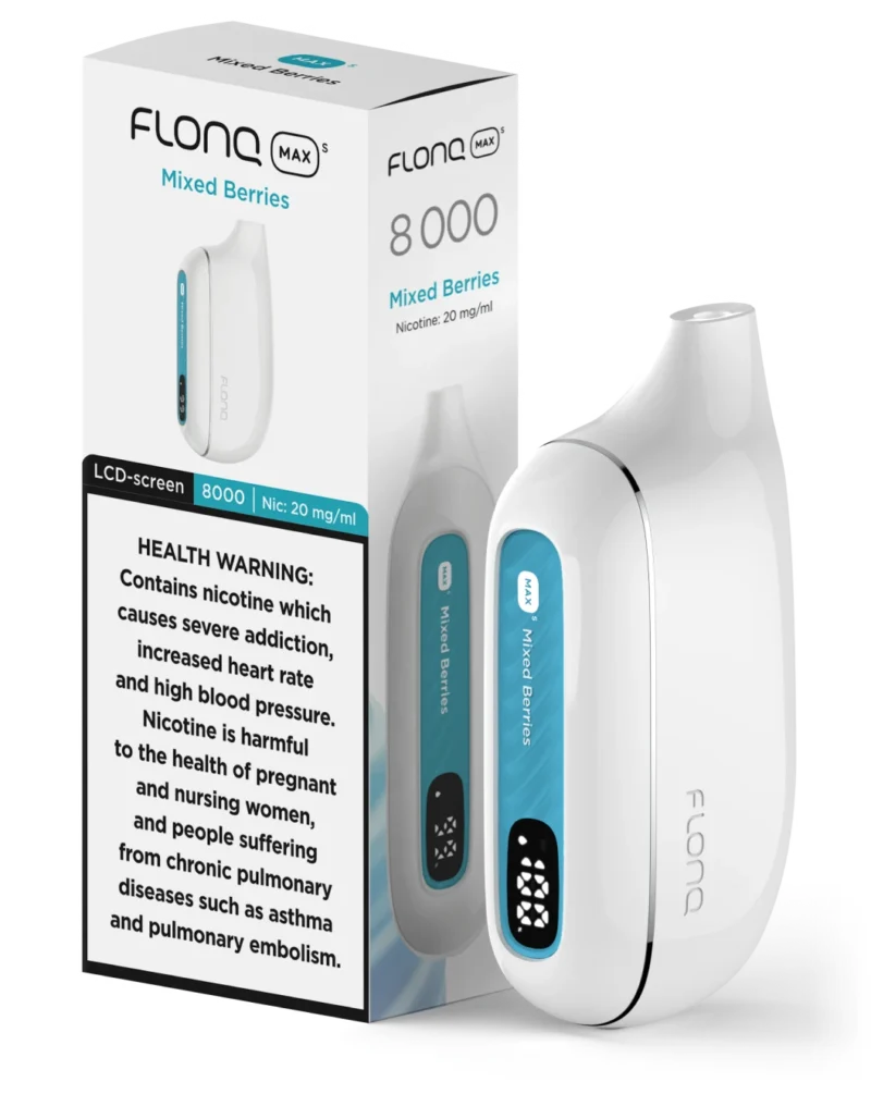 Flonq Max S 8000 Puffs Mixed Berries 20mg