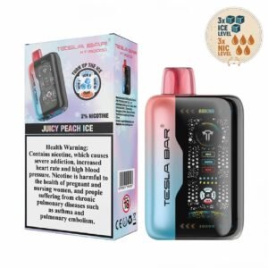 Tesla Bar XT Juicy Peach Ice 30k Puffs 20mg