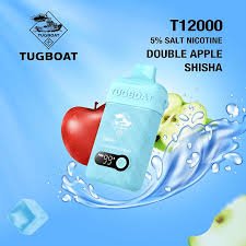 Tugboat T12000 Double Apple Shisha 50mg