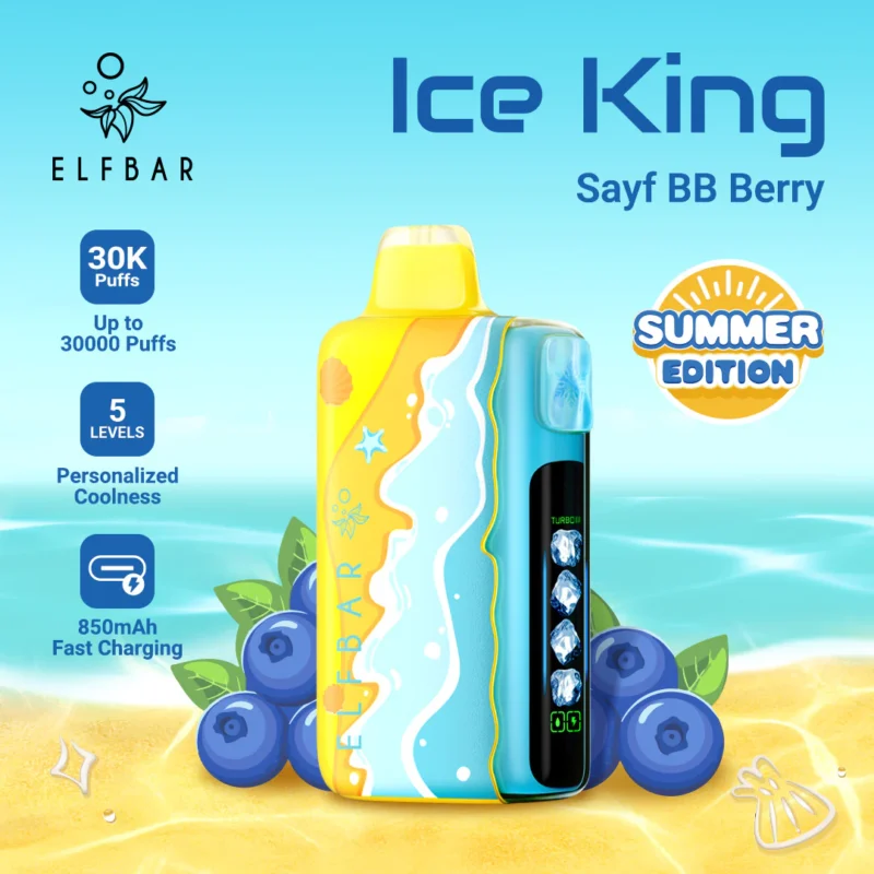ELFBAR Ice King Sayf BB Berry 30k Puffs 50mg