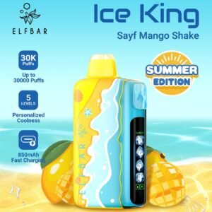 ELFBAR Ice King Sayf Mango Shake 30k Puffs 50mg
