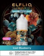 ELFLIQ NIC SALTS Iced Blueberry BY ELFBAR 30mg 30ml