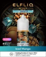 ELFLIQ NIC SALTS Iced Mango BY ELFBAR 30mg 30ml