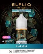 ELFLIQ NIC SALTS Iced Mint BY ELFBAR 30mg 30ml