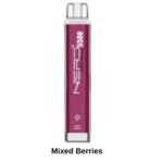 NERD Crystal Disposable Mixed Berries 20mg 5500 puffs