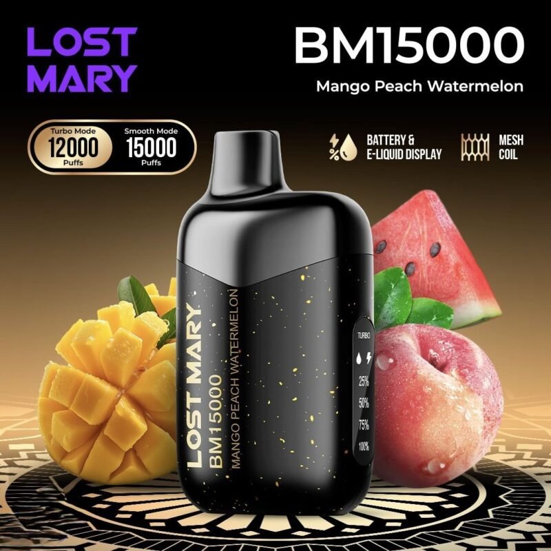 LOST MARY BM15000 Mango Peach Watermelon 5%
