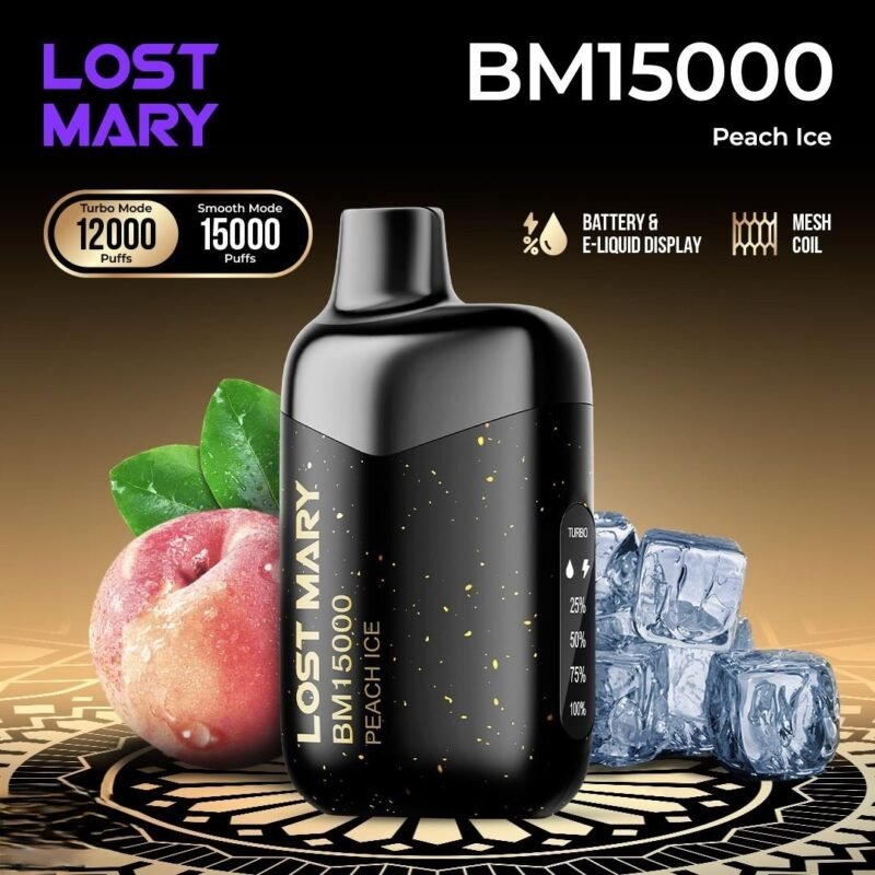 LOST MARY BM15000 Peach Ice 5%