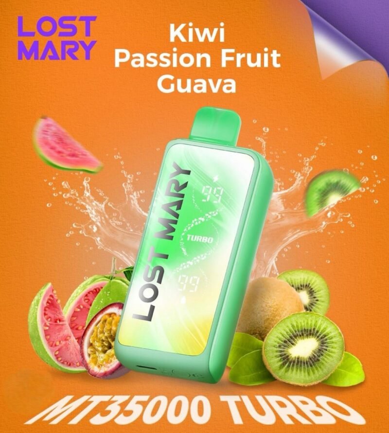 LOST MARY MT35000 Kiwi Passion Fruit Guava 5%