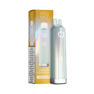 Pod Salt Pearl Bar Tropical Passion Fruit 20mg/ml-6000 Puffs Disposable Vape